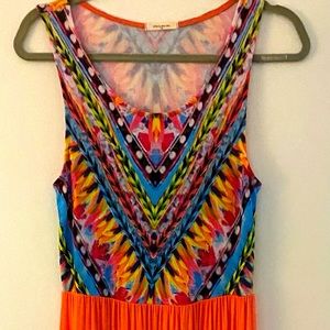 Colorful maxi dress